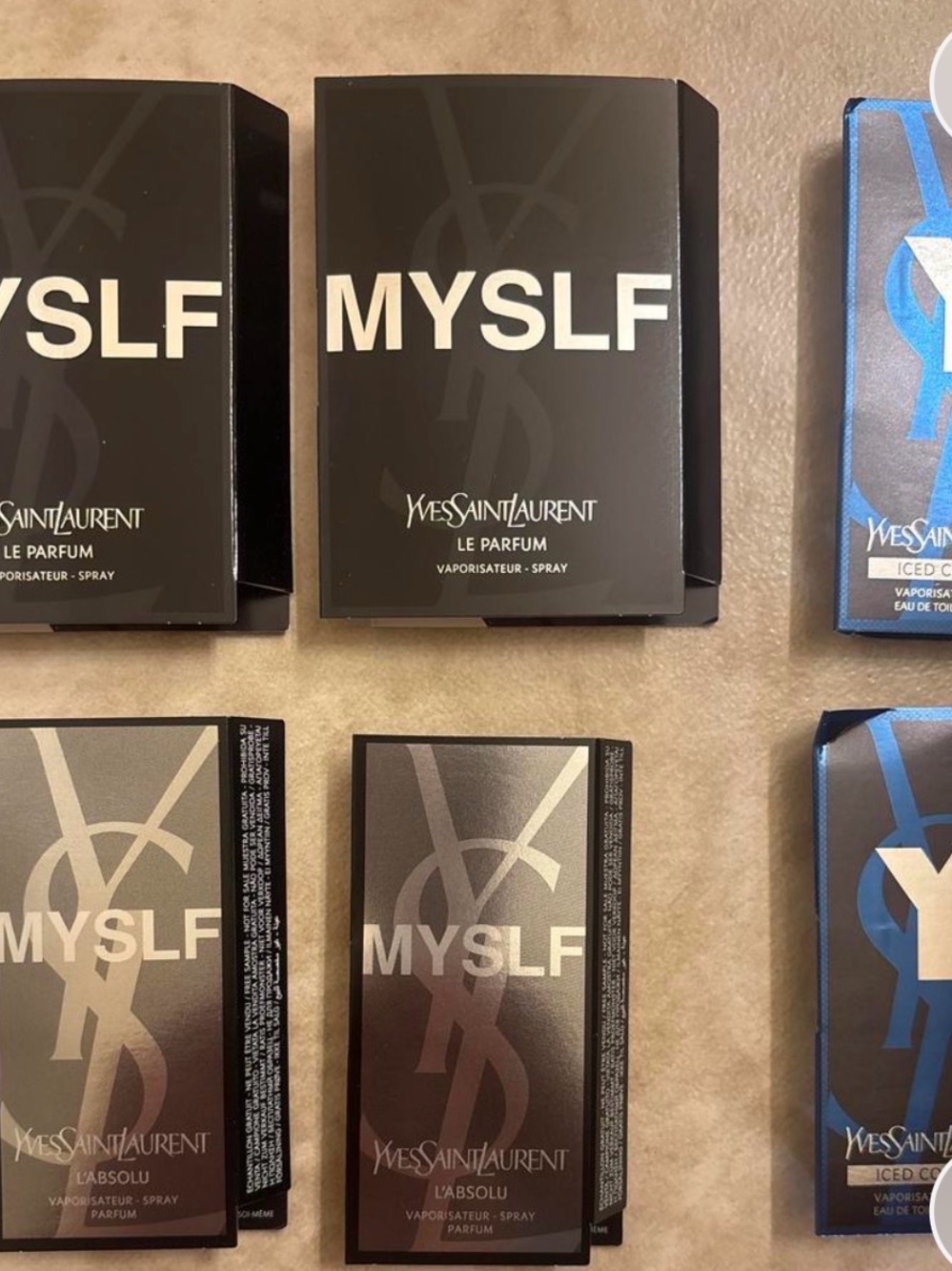 Yves Saint Laurent MYSLF Le Parfum – Black Packaging